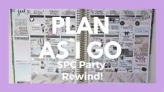 ERIN CONDREN // Plan With Me - SPC Party Week Rewind!