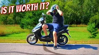 Удваиваете мощность? Скутер GY6 с комплектом 80-кубового двигателя Big Bore!