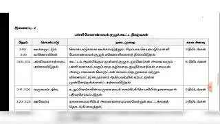 SMC Meeting Time Schedule & Update 09-06-2023