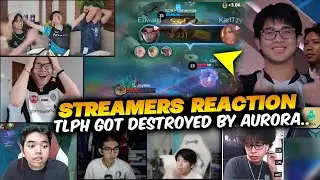 DJY, OHMYVEENUS, DESZ, BRANZ, R7 FREAKED OUT TO TLPH GOT DESTROYED BY AURORA  | TLPH vs AURORA