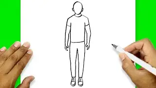 Cara Menggambar Cowok Korea | Cara Membuat Orang