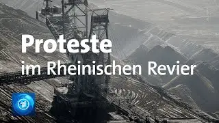 Tagebau Garzweiler II: Kohlegegner demonstrieren