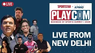 Sportstar x KPMG's PlayCom 2025 Business of Sport Summit - LIVE from Bharat Mandapam, New Delhi
