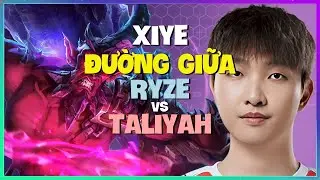 Ryze của Xiye Th&aacute;ch Đấu: Outplay m&atilde;n nh&atilde;n & Macro đỉnh cao đường giữa! Vietsub
