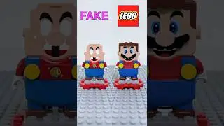 FAKE vs Original LEGO Mario Figure | #supermario #mario #legomario #fakelego #lego
