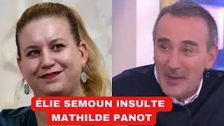 &Eacute;lie Semoun s'en prend &agrave; Mathilde Panot en direct !