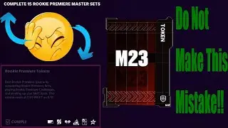 DO NOT Make This Rookie Premiere Mistake!! Finished My 15 Sets Finally!!