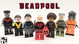 LEGO Deadpool and Deadpool 2 Custom Minifigure Showcase!