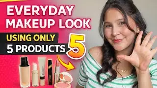 Everyday Makeup Tutorial💄✨️! Natural Makeup Look! Affordable Makeup!  Using minimal products 