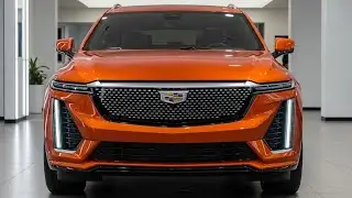Cadillac Vistiq 2026 in Striking Orange | Futuristic Luxury Electric SUV