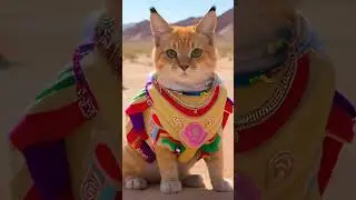 a futuristic cat transformation