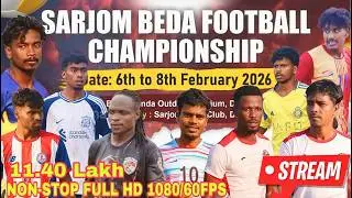 Quarter 💥 King Fisher FC Potka 💥 Sarjom Beda Dumka Football Match 2026  #simonfootballlive