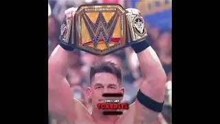 John Cena WINS the Undisputed Championship Highlights #wwe#wrestlemania#johncena #shorts #codyrhodes