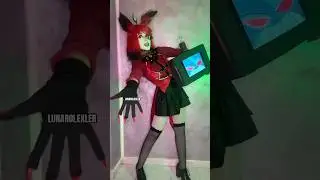 My Alastor Cosplay 5 #hazbinhotel #hazbinhotelcosplay #alastorcosplay #alastor #voxcosplay #vox