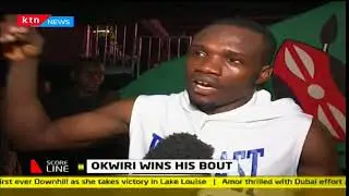 Score Line: Okwiri wins his bout