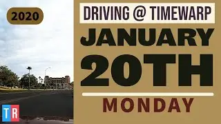 Time-lapse Daily Driving Series | Driving @ TimeWarp | January 20th 2020