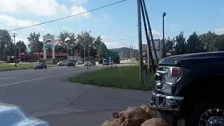 Truck Spotting #7 | Straight piped Peterbilt log truck