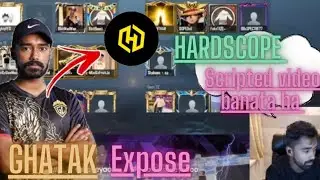 Neyoo on Hardscope scripted video 😱 | Ghatak expose 😡