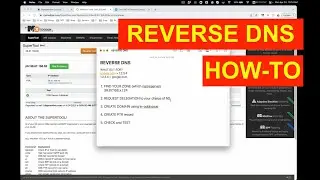 ОБРАТНЫЙ DNS - КАК НАСТРОИТЬ