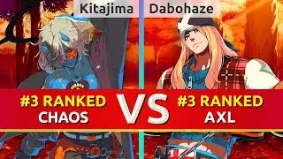 GGST ▰ Pomeranian Kitajima (#3 Ranked Happy Chaos) vs Dabohaze (#3 Ranked Axl). High Level Gameplay