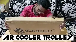 BUILDSKILL BCT001W Air Cooler Trolley (Cooler Stand) Unboxing & Review