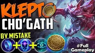 KLEPTO CHO'GATH by Mistake :D | New Runes Cho'Gath Kleptomancy TOP | RANKED SEASON 8 Gameplay