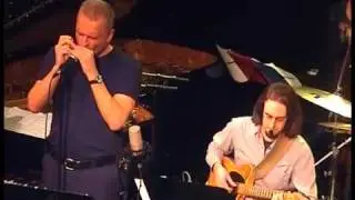 Herbert Berger on harp with the Robert Bachner BIg Band