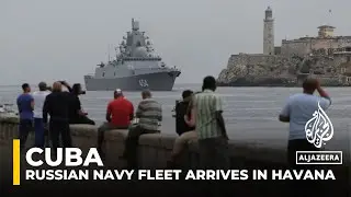 Российский флот, включающий фрегат и атомную подводную лодку, прибыл на Кубу
