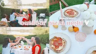 Einkorn Pizza ☀️ Outdoor Pizza Oven Night! SUMMER VLOG DIARIES