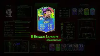 تجربة كارتSUMMER STAR مدافع نادي مانشستر سيتي Aymrick Laporte | FIFA 21