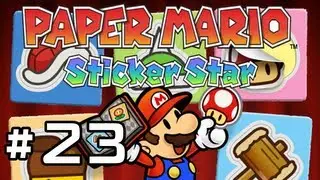 Paper Mario: Sticker Star Walkthrough - Part 23: World 4-1: Snow Rise