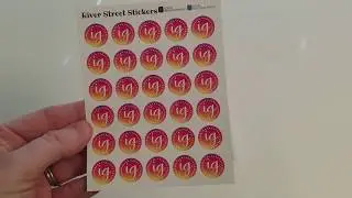 ETSY STICKER HAUL / RIVERSTREETSTICKERS, CITYGIRLPLANNERS, DESIGNSKISTICKER CO AND JB PLANNING