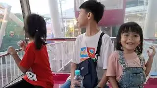 Cobain naik J-sky Ferris Wheel Di Aeon Mall Jakarta Garden City
