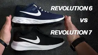 COMPARA&Ccedil;&Atilde;O do t&ecirc;nis NIKE REVOLUTION 6 vs REVOLUTION 7