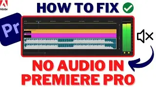 Как исправить отсутствие звука в Premiere Pro | Нет звука в Premiere Pro | Звук в Premiere Pro не работает 2022