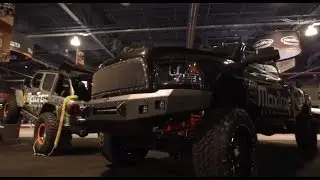 SEMA 2018: MaxTrac Suspension Forged Aluminum Four-Link Ram 3500 Lift Kit