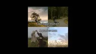 Capricorn woman X Aquarius man #zodiac #couple  #capricorn #capricorntarot #aquarius#aquariustarot