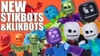*НОВИНКА* Металлические Klikbots и разноцветные Stikbots!