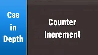 Arabic Css Lessons - Counter Increment and How To Use It