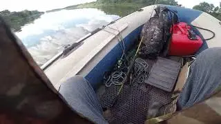 лодка Hunter boat stels аэро 275 и мотор 9 8