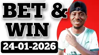 FOOTBALL PREDICTIONS TODAY 24/01/2026 | SOCCER PREDICTIONS TODAY | BETTING TIPS #footballpredictions