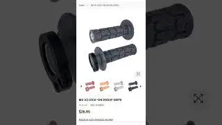 мягкие грипсы odi mx roque lock on                    #odigrips #beta300rr #enduro
