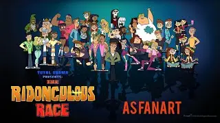 Total Drama Ridonculous Race Characters as an Fanart