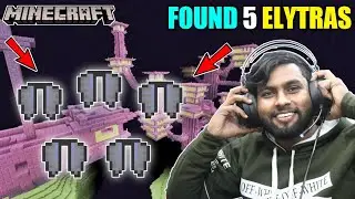 GETTING 5 ELYTRAS FROM END CITY || BB IS LIVE