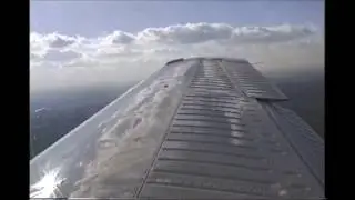 Vintage Footage Commander 114B Flight Doylestown Airport to Wings Field