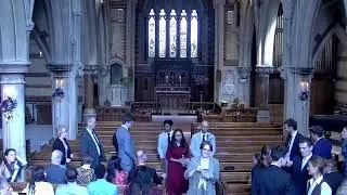2pm, Saturday 6 September: The wedding of Richard Miller and Naveena Leonard