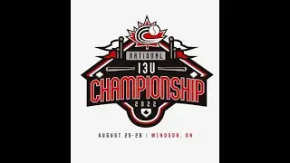 Baseball Canada U13 National Championships Day 3 - Newfoundland & Labrador vs Manitoba