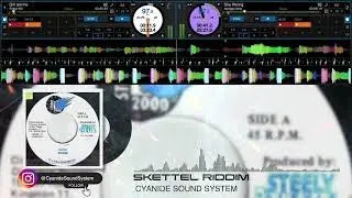 SKETTEL RIDDIM 1995 MIX #Skettelriddim #cyanidesoundsystem #dancehall #90sdancehall #SteelyandClevie