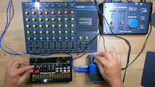Korg Volca Beats & Behringer RV600