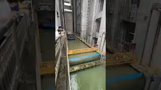 Ship elevator in China #china #shorts #ship